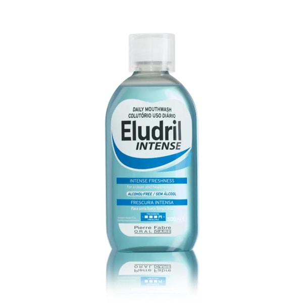 Eludril Intense Daily Mouthwash Intense Freshness 500ml (16.9floz)