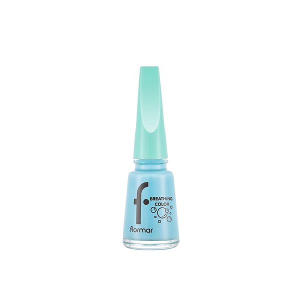 Flormar Breathing Color Nail Enamel 014 Pretty Blue 11ml