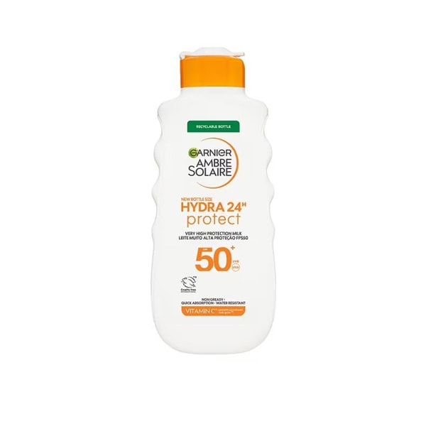 Garnier Ambre Solaire Hydra 24h Protect Very High Protection Milk SPF50+ 400ml (13.5floz)