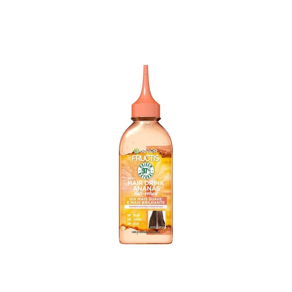 Garnier Fructis Cabelo Drink Pineapple Anti-Breakage Instant Lamellar Tratamento 200ml
