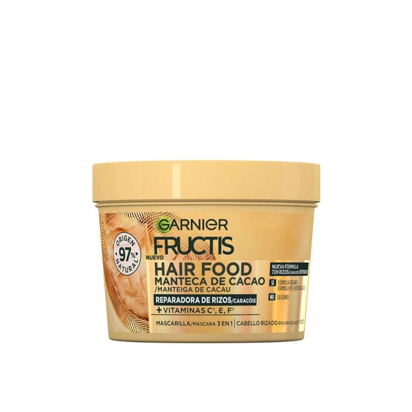 Garnier Fructis Hair Food 3-In-1 Smoothing Mask Cocoa Butter 400ml (13.5floz)