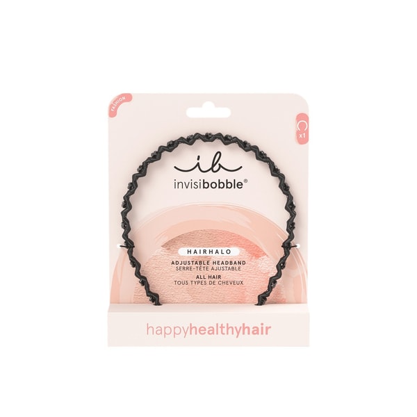 invisibobble Hairhalo Black Sparkle