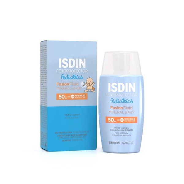 ISDIN Fotoprotector Pediatrics Fusion Fluid Mineral Baby SPF50+ 50ml