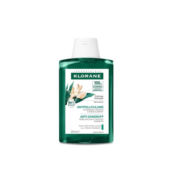 Klorane Shampooing Rééquilibrant Antipelliculaire au Galanga