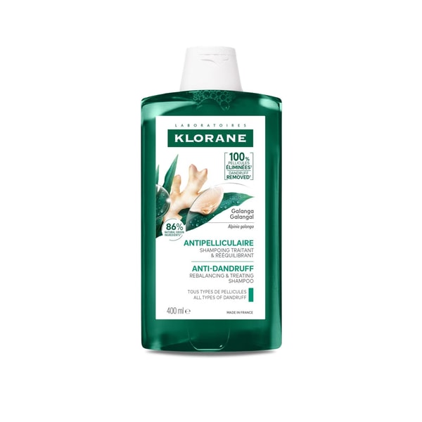 Klorane Anti-Dandruff Rebalancing & Treating Shampoo with Galangal 400ml