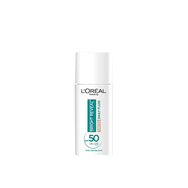 L'Oréal Paris Bright Reveal Tinted Daily Fluid SPF50 Medium 50ml (1.69floz)