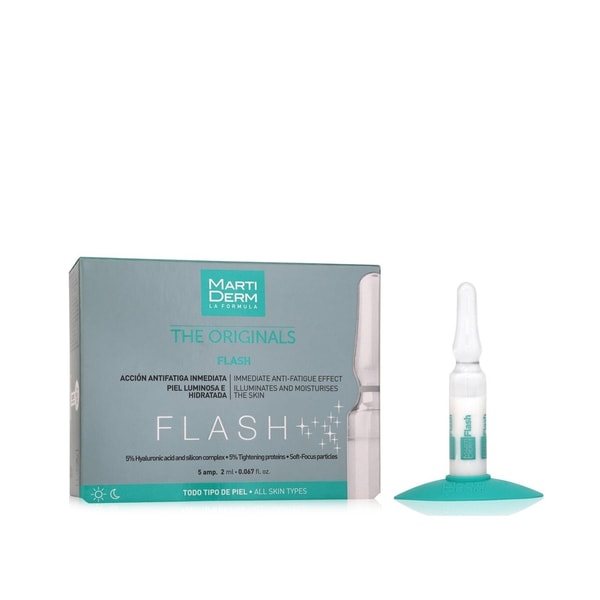 Martiderm The Originals Flash Ampoules Instant Radiance Effect 5x2ml (5x0.07fl oz)