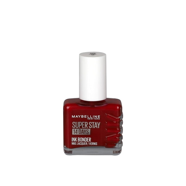 Maybelline Super Stay 14 Days Ink Bonder Nail Polish 501 Cherry Sin 12ml (0.40floz)