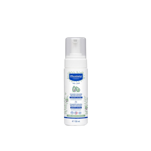 Mustela Baby Foam Shampoo Newborns Cradle Cap 150ml (5.07fl oz)