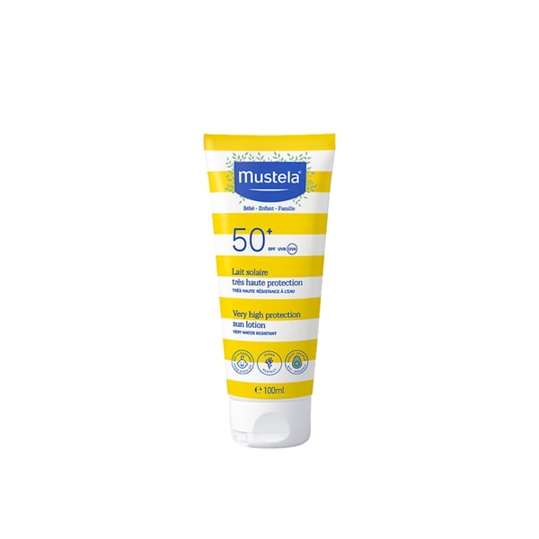 Mustela Sun Very High Protection Sunscreen Lotion SPF50+ 100ml (3.38fl oz)