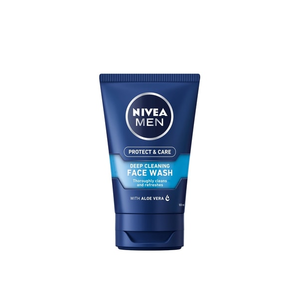 Nivea Men Protect & Care Deep Cleaning Face Wash 100ml (3.38fl oz)
