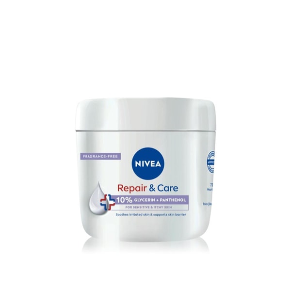 Nivea Repair & Care Fragrance-Free Body Cream 400ml (13.52floz)