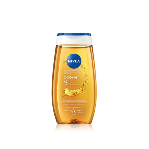 Nivea Rich Caring Shower Oil 200ml (6.76 fl oz)