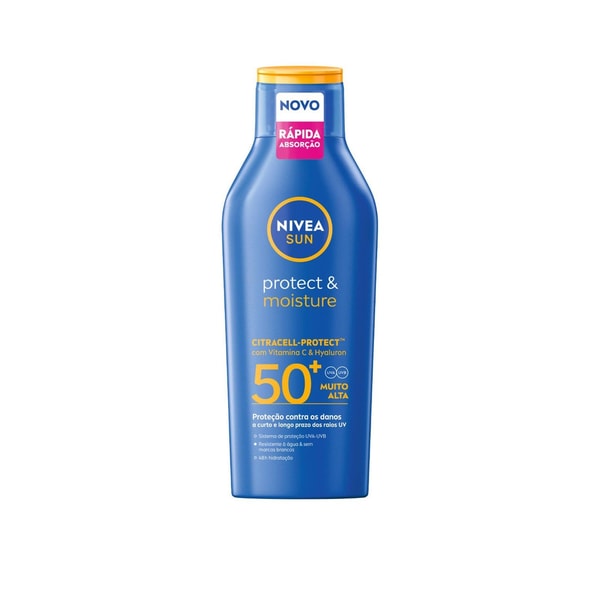 Nivea Sun Protect & Moisture Zonnemelk SPF50+ 400ml