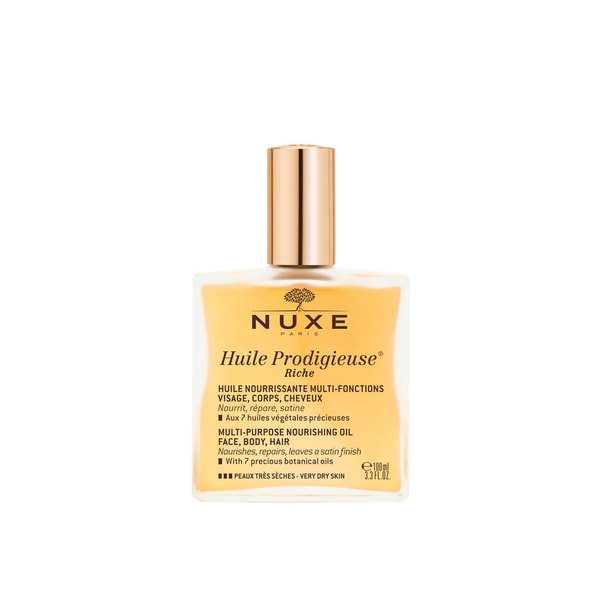NUXE Huile Prodigieuse Rich Nourishing Oil with Spray 100ml (3.38fl oz)