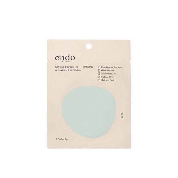 Ondo Beauty 36.5 Caffeine & Green Tea Antioxidant Eye Patches