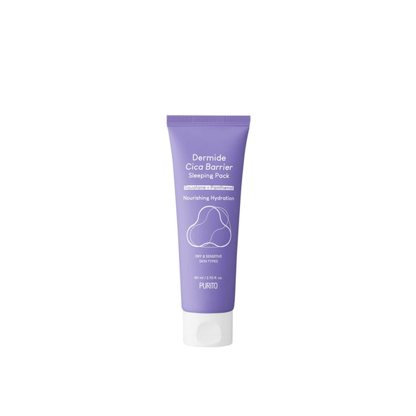 PURITO Dermide Cica Barrier Sleeping Pack 80ml (2.70 fl oz)