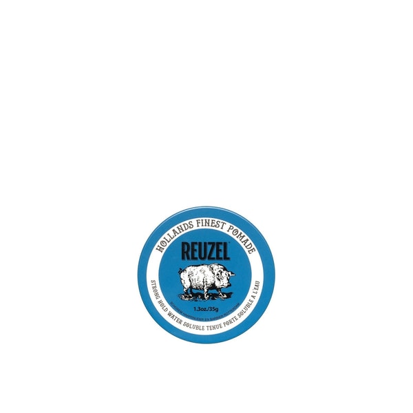 Reuzel Blue High Shine Strong Hold Water Soluble Pomade 35g