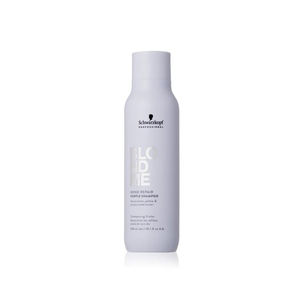 Schwarzkopf BLONDME Bond Repair Purple Shampoo 300ml (10.1floz)