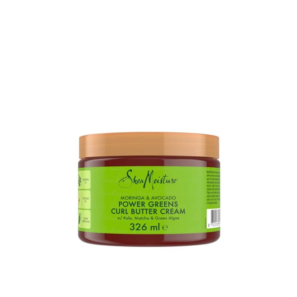 Shea Moisture Power Greens Curl Butter Cream Moringa & Avocado 326ml (11.02floz)