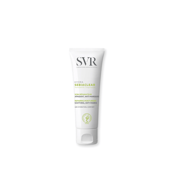 SVR Sebiaclear Hydra Creme Hidratante Reparador Calmante Anti-Marcas 40ml