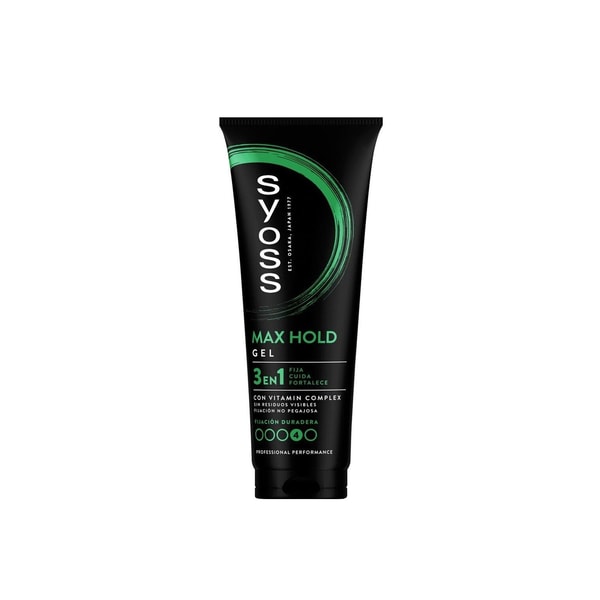 Syoss Max Hold Gel 250ml (8.45fl oz)