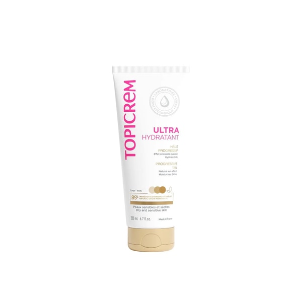 Topicrem Ultra-Moisturizing Leche Bronceadora Progresiva 200ml