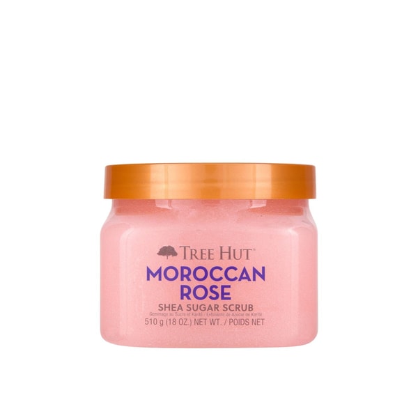 Tree Hut Moroccan Rose Exfoliante de Azúcar con Karité 510g