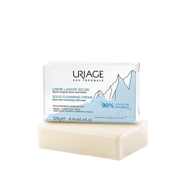 Uriage Eau Thermale Solid Cleansing Cream 125g (4.41oz)
