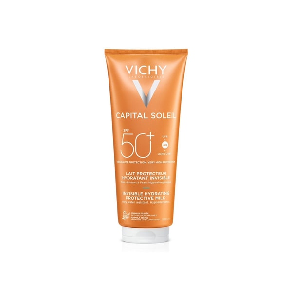 Vichy Capital Soleil Invisible Hydrating Protective Milk Sunscreen SPF50+ 300ml (10.14fl oz)