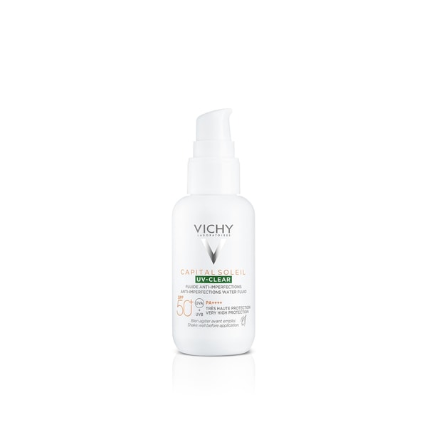 Vichy Capital Soleil UV-Clear Anti-Imperfections Water Fluid SPF50+ 40ml (1.35 fl oz)