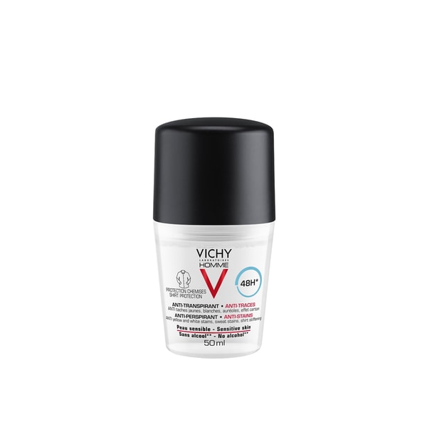 Vichy Homme Deodorant Anti-Perspirant Anti-Stains 48h 50ml (1.69floz)