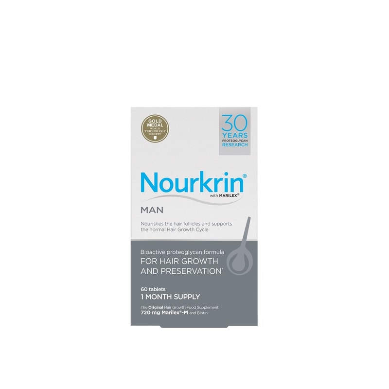 Nourkrin Man Hair Growth & Preservation Tablets x60