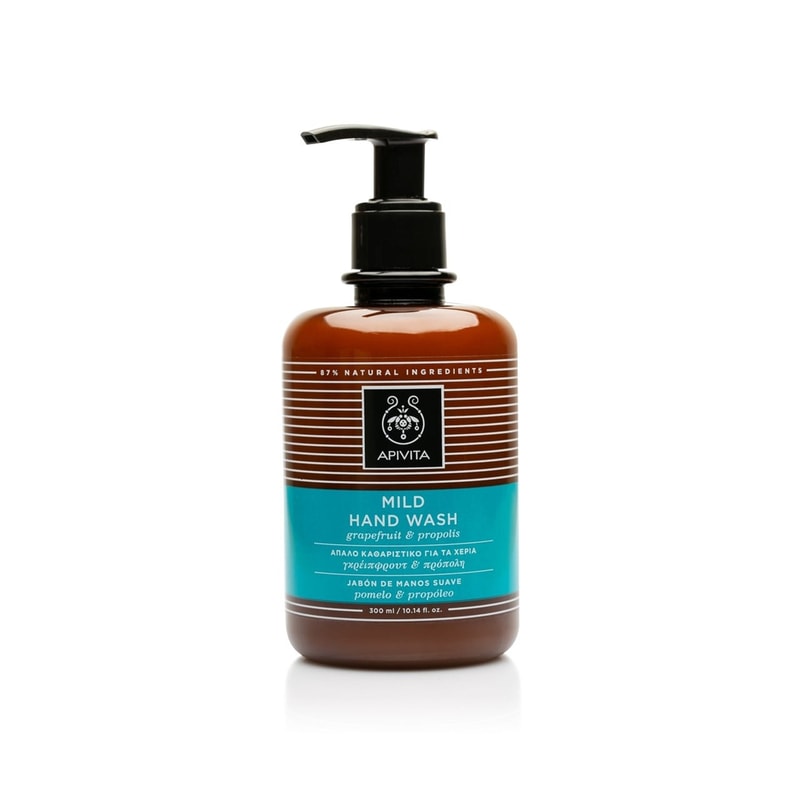 APIVITA Mild Hand Wash Grapefruit & Propolis 300ml (10.14floz)