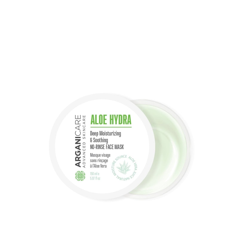 Arganicare Aloe Hydra No-Rinse Face Mask 150ml (5.07floz)