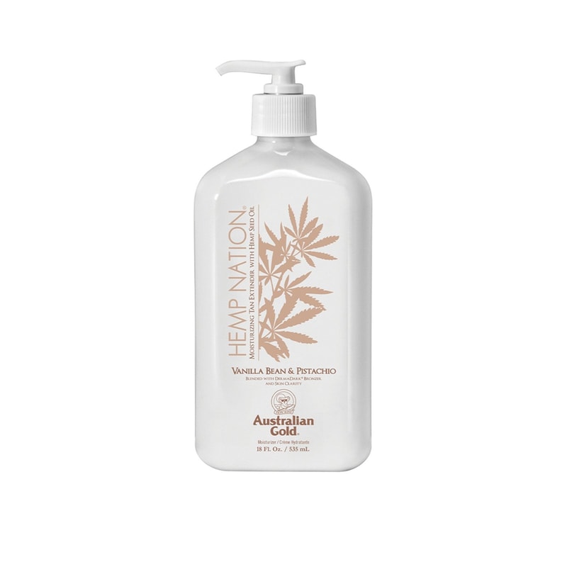 Australian Gold Hemp Nation Vanilla Bean & Pistachio Moisturizing Tan Extender 535ml (18floz)
