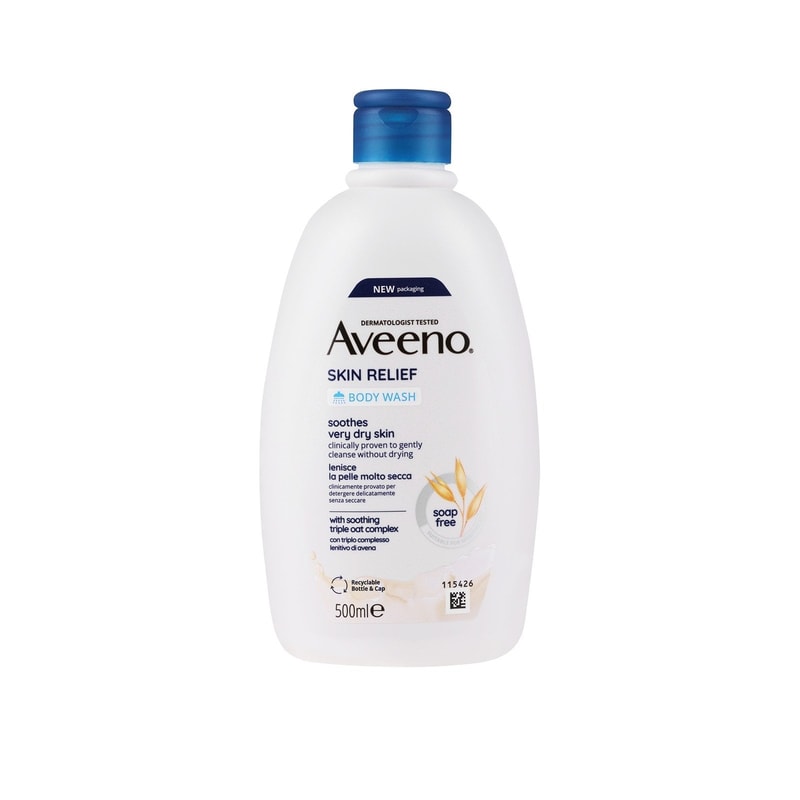 Aveeno Skin Relief Feuchtigkeitsspendende Duschcreme 500ml (16.91floz)