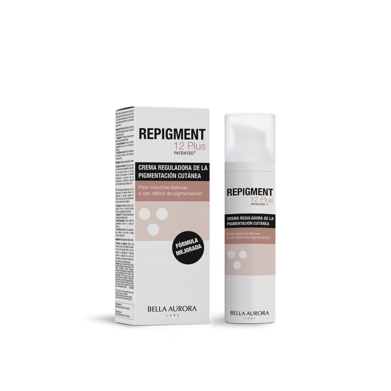 Bella Aurora Repigment 12 Plus Cream Vitiligo 75ml (2.53floz)
