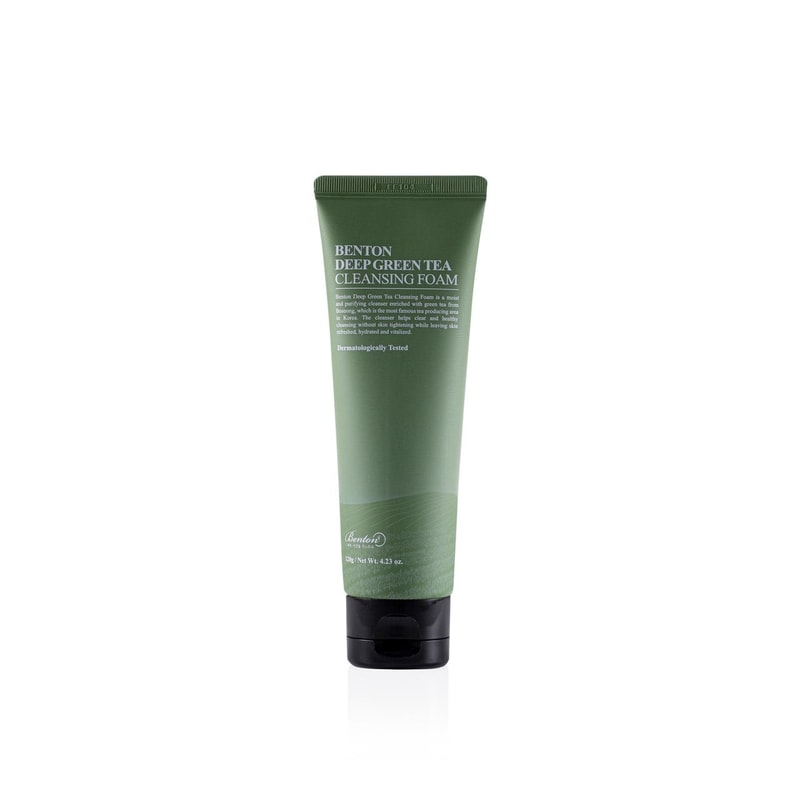 Benton Deep Green Tea Cleansing Foam 120g (4.23oz)