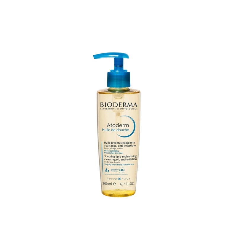 Bioderma Atoderm Huile de Douche Soothing Lipid-Replenishing Cleansing Oil 200ml (6.76floz)