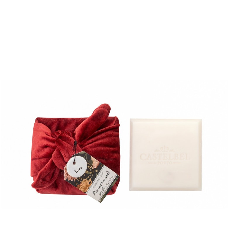Castelbel Pomegranate Soap Bar in Velvet 150g (5.3oz)