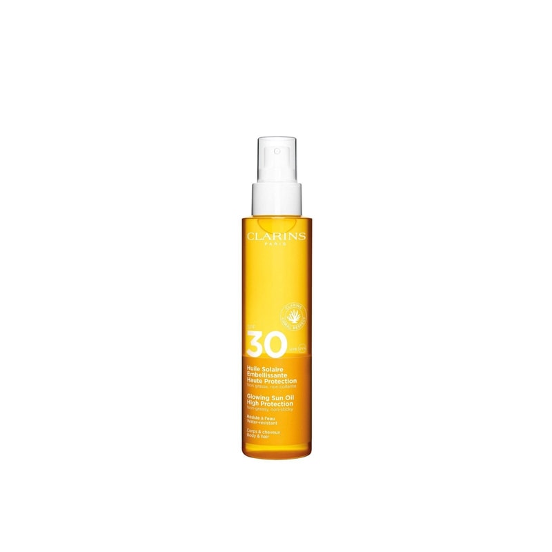 Clarins Sun Care Glowing Oil Sunscreen SPF30 150ml (5floz)