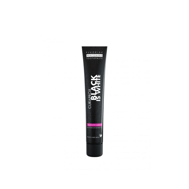 Curaprox Black Is White Toothpaste Fresh Lime-Mint 90ml (3.0floz)