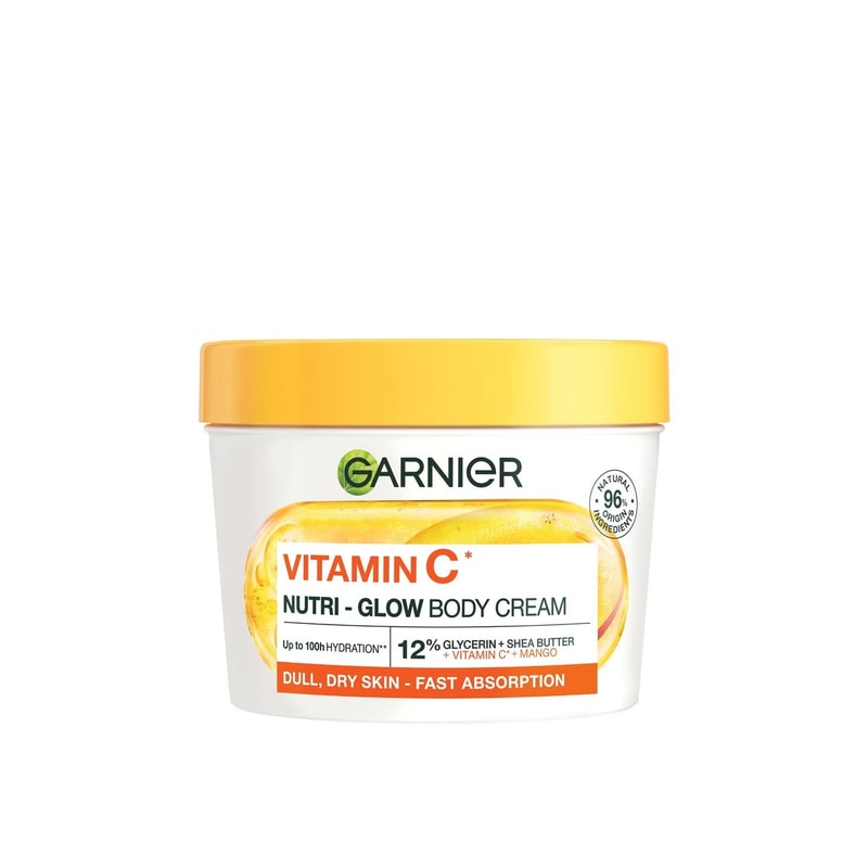 Garnier Vitamin C Nutri-Glow Body Cream 380ml (12.8floz)