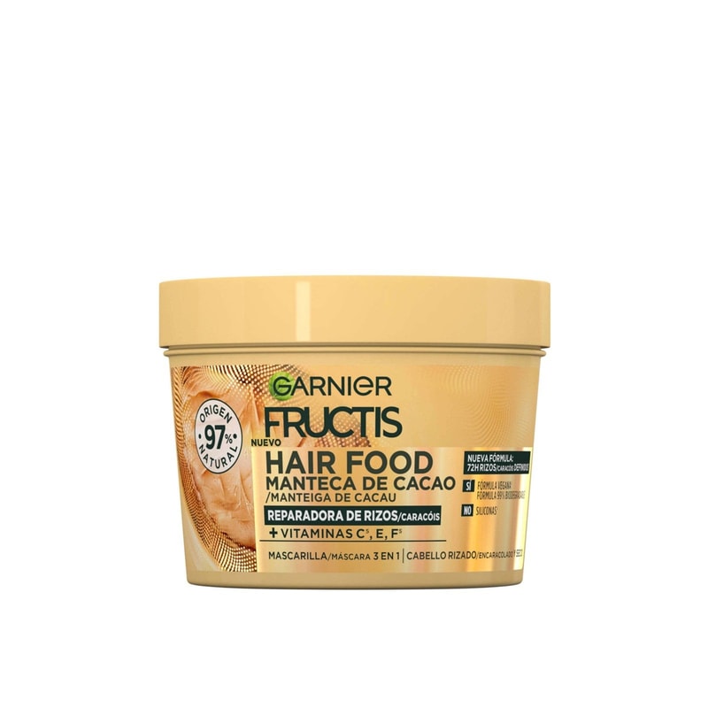 Garnier Fructis Hair Food 3-In-1 Smoothing Mask Cocoa Butter 400ml (13.5floz)