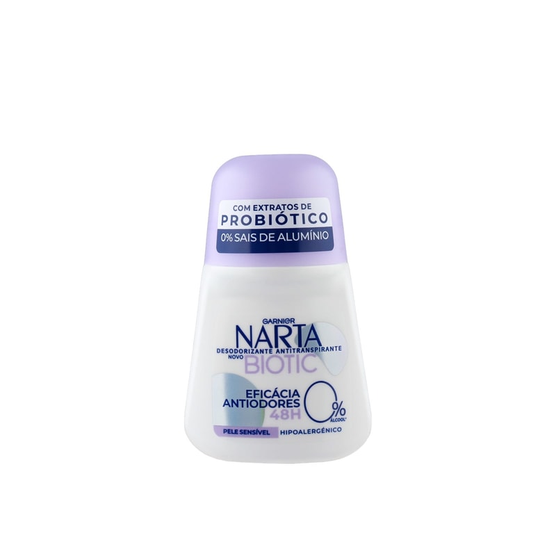 Garnier Narta Biotic 48h Antiperspirant Roll-On Sensitive Skin 50ml (1.69floz)