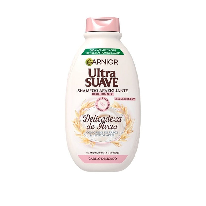 Garnier Ultimate Blends Delicate Oat Shampoo 600ml (20.29floz)