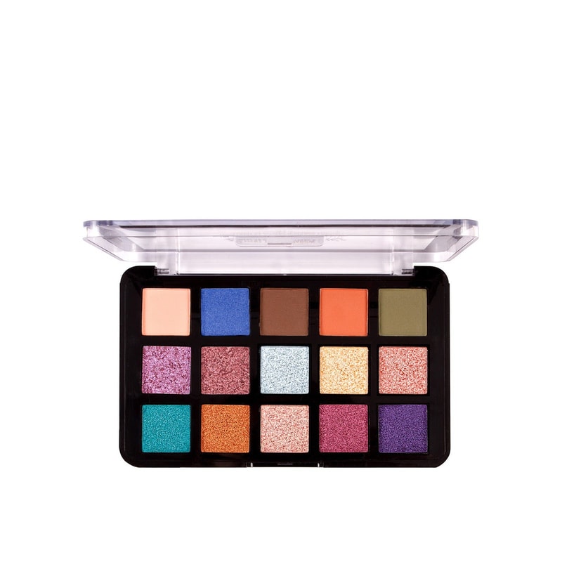 J.Cat Dia & Noche Tri-Element 15 Eyeshadow Palette 101 Dia 16g (0.56oz)