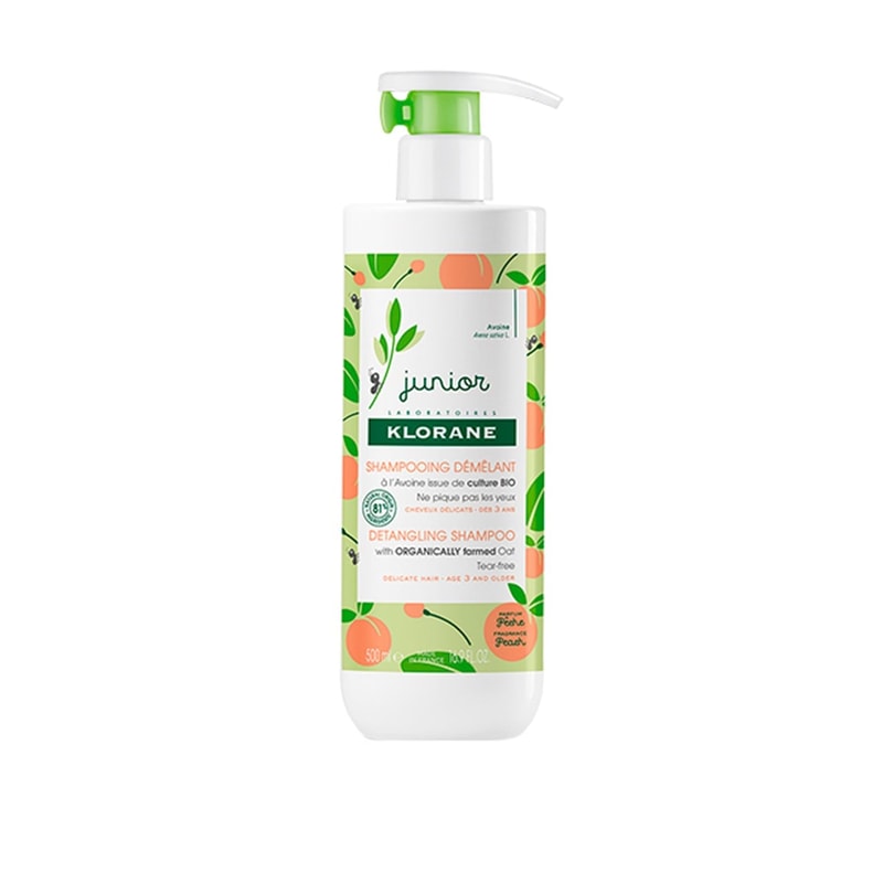 Klorane Junior Detangling Peach Shampoo