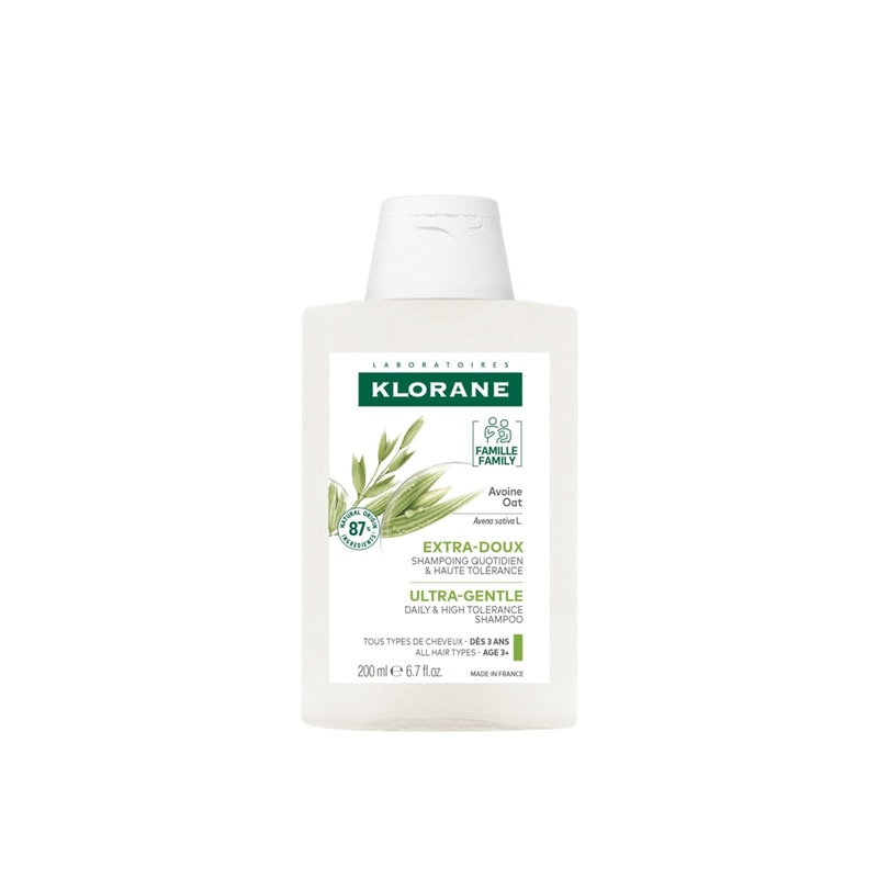 Klorane Ultra-Gentle Shampoo with Oat Milk 200ml